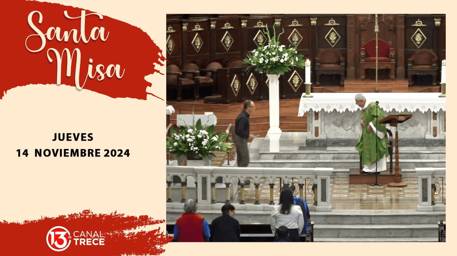 Santa Misa 14 noviembre 2024 
