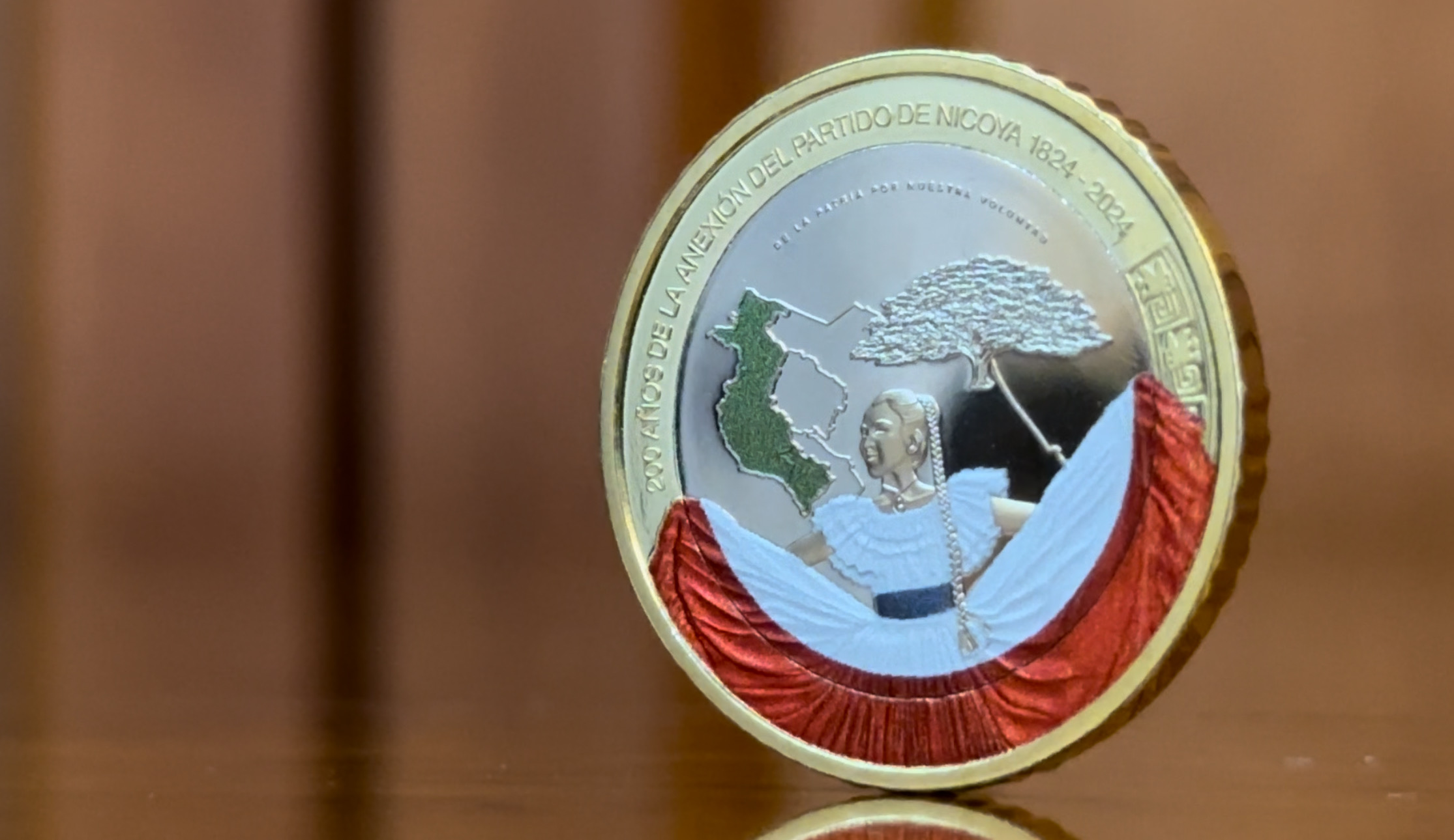 Moneda conmemorativa por Anexión del Partido de Nicoya sale a la venta este viernes