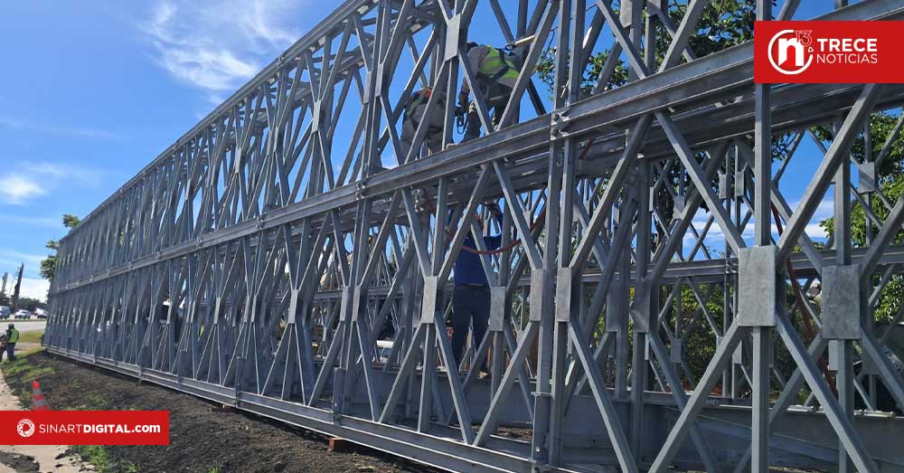 Puente frente al aeropuerto será sustituido este fin de semana y habrá cierres nocturnos