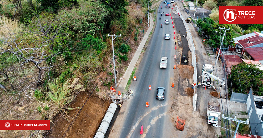 Este miércoles inicia perfilado y asfaltado en Barreal de Heredia con cierre nocturno