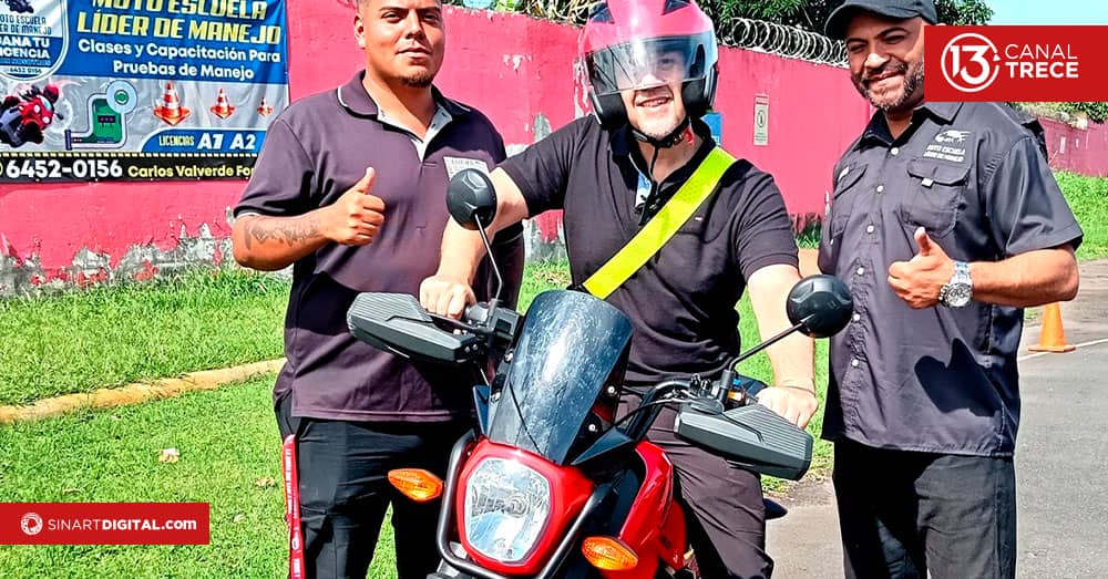 Aprenda cómo manejar una moto 