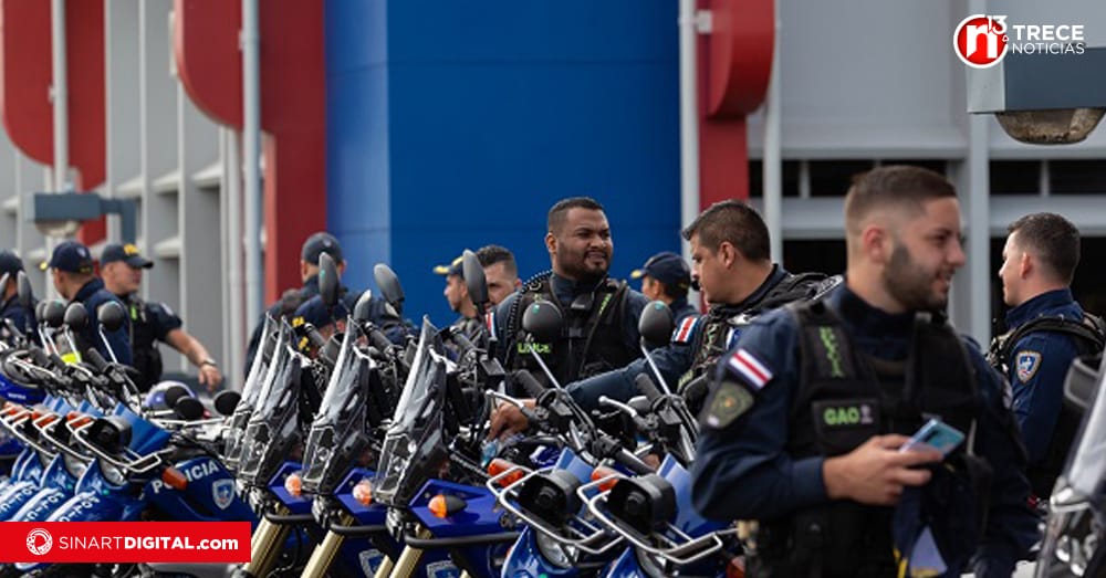 MSP invirtió ¢1 250 millones en motocicletas