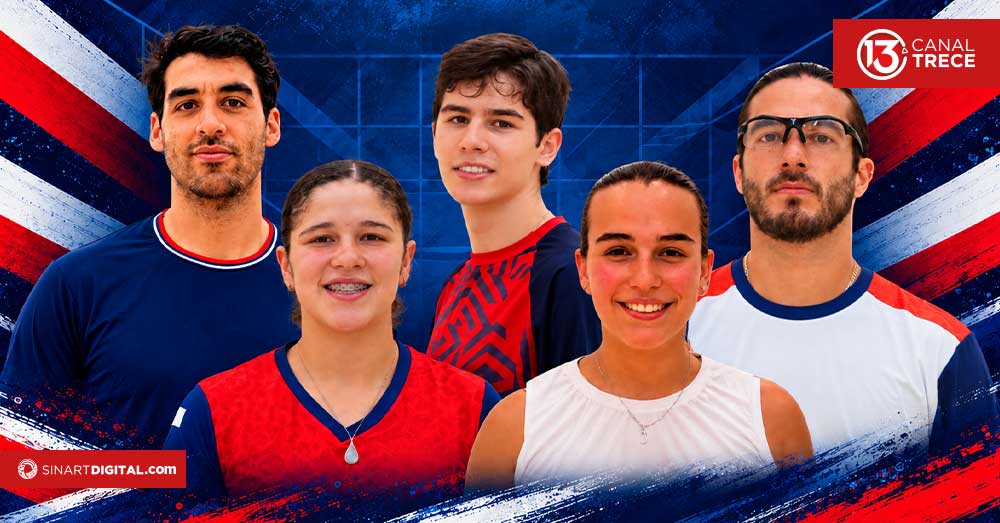Ticos rumbo al mundial de raquetball