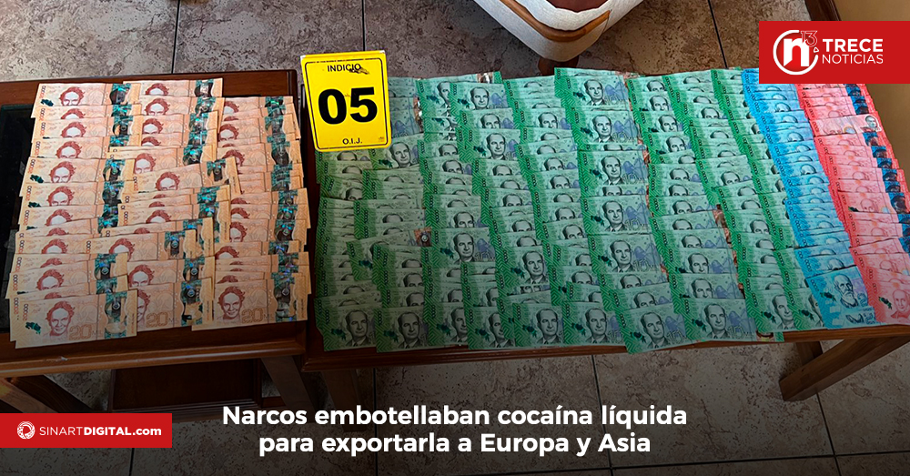 Narcos embotellaban cocaína líquida para exportarla a Europa y Asia