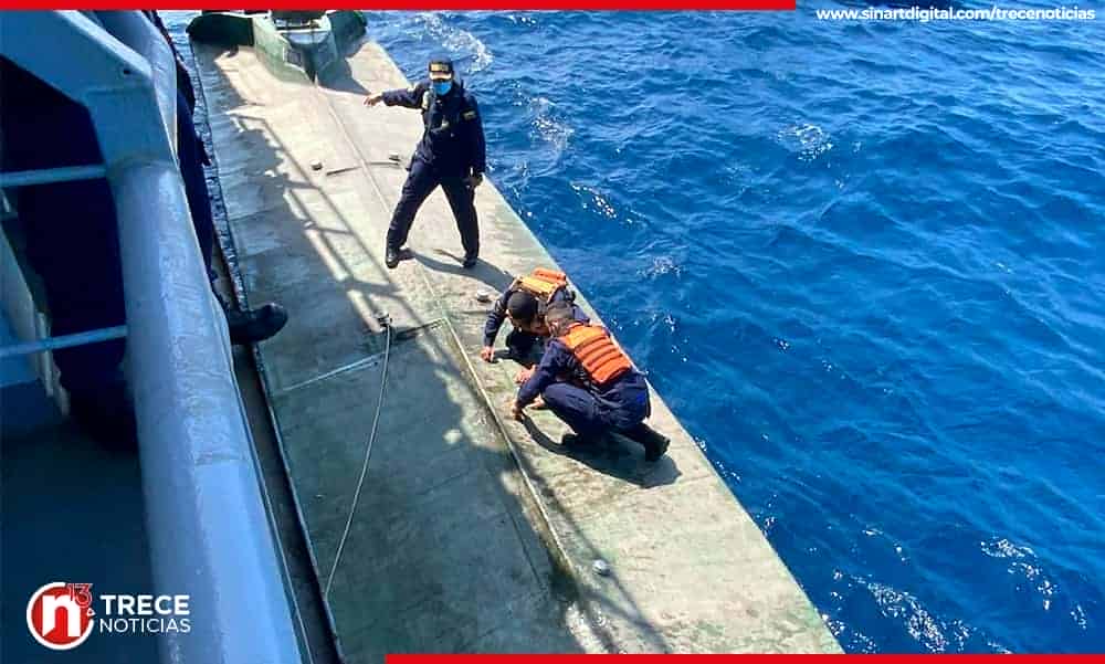 Incautan el narcosubmarino más grande en la historia de Colombia
