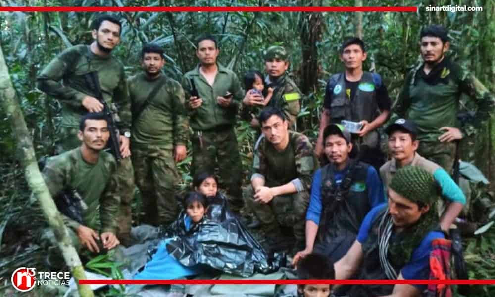 Niños hallados en selva en Colombia tienen déficit nutricional pero evolucionan favorablemente