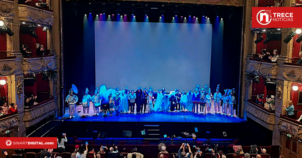 Inspirados en la protección del océano artistas ticos brillaron en Francia