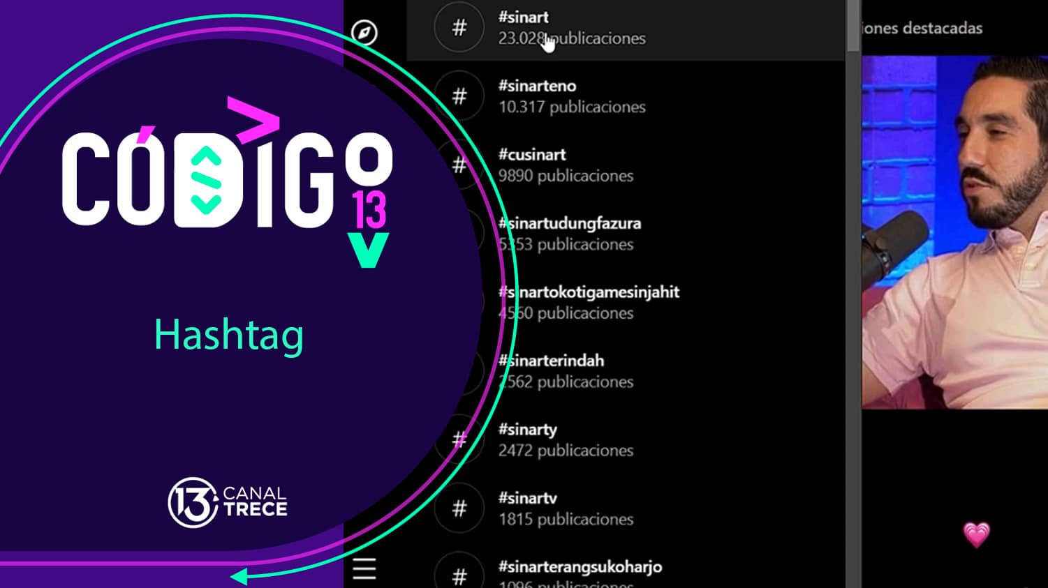 Hashtag | 2 julio 2024 Código 13. 