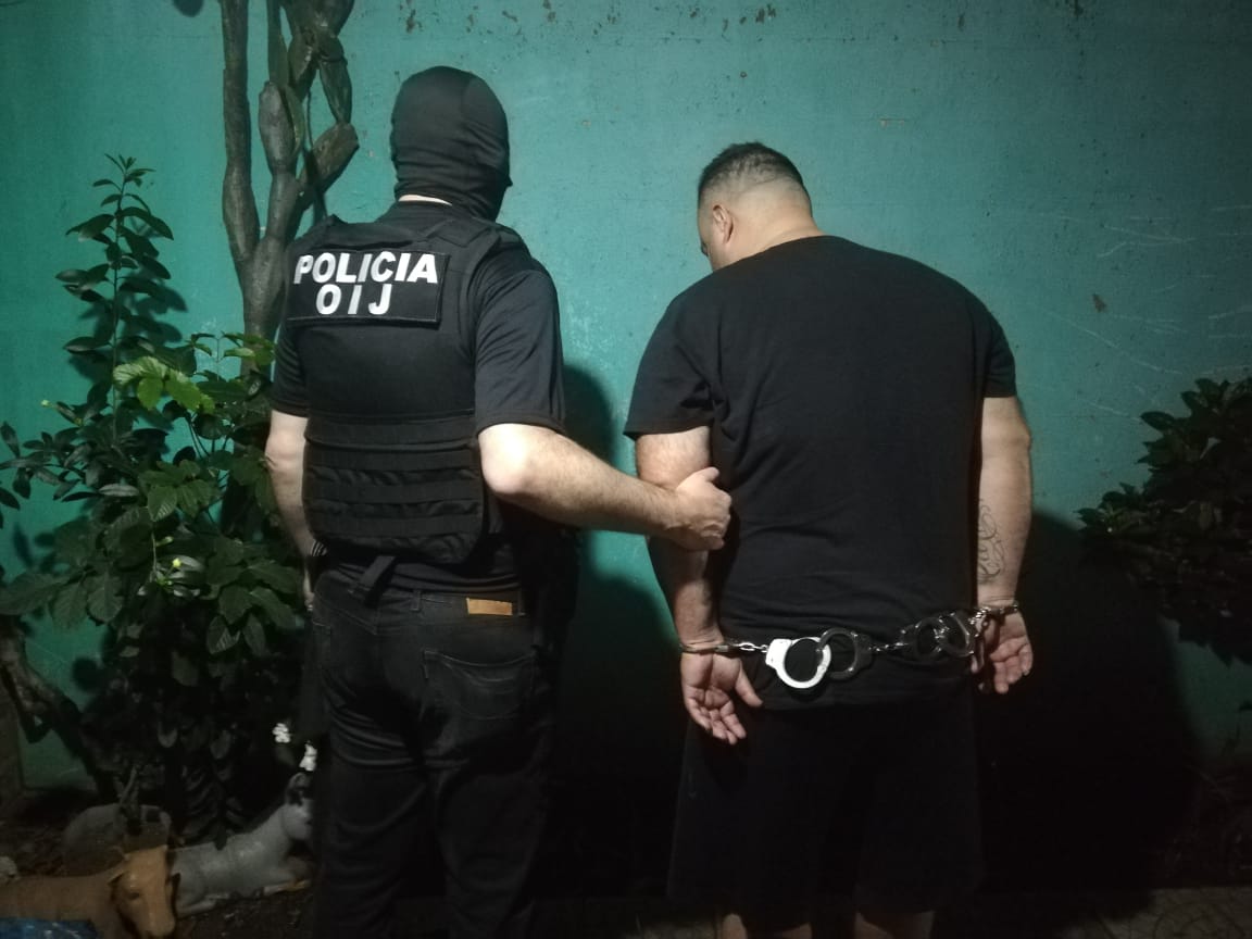 OIJ desarticula cuatro importantes bandas criminales de Puntarenas