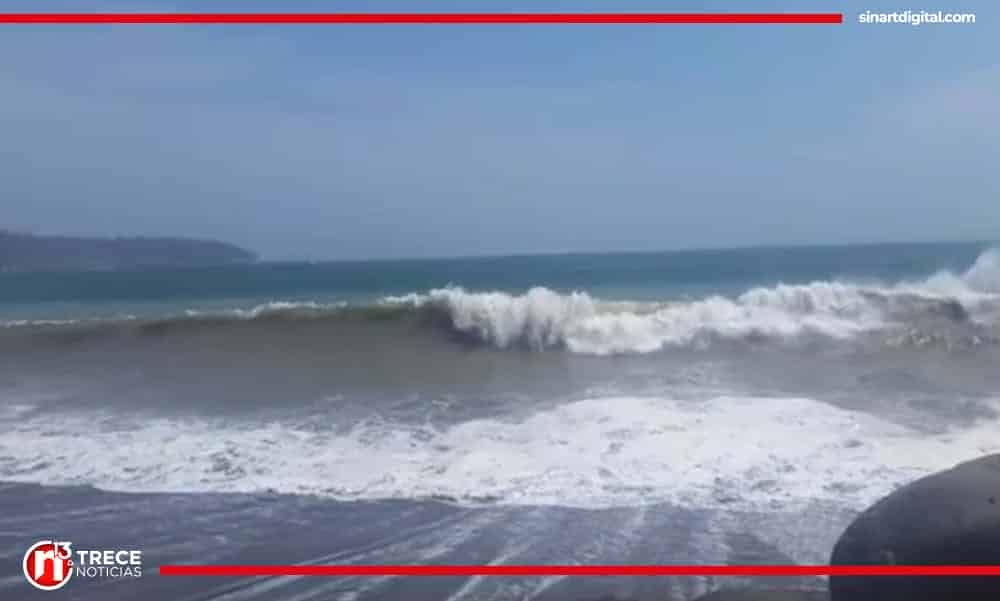 Fuerte oleaje en Caldera disminuirá a partir de este miércoles