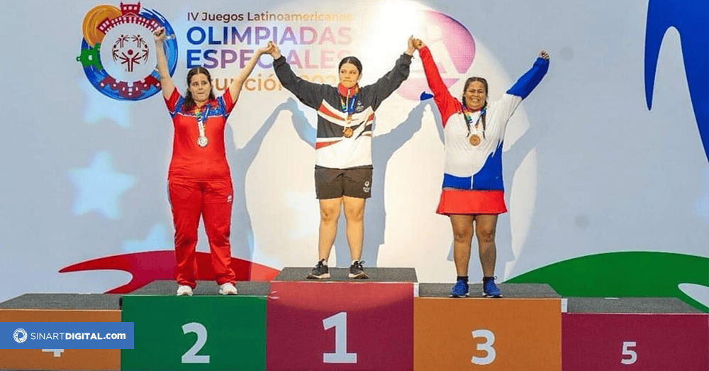 Atletas de Olimpiadas Especiales brillaron en Paraguay y volvieron con 103 medallas