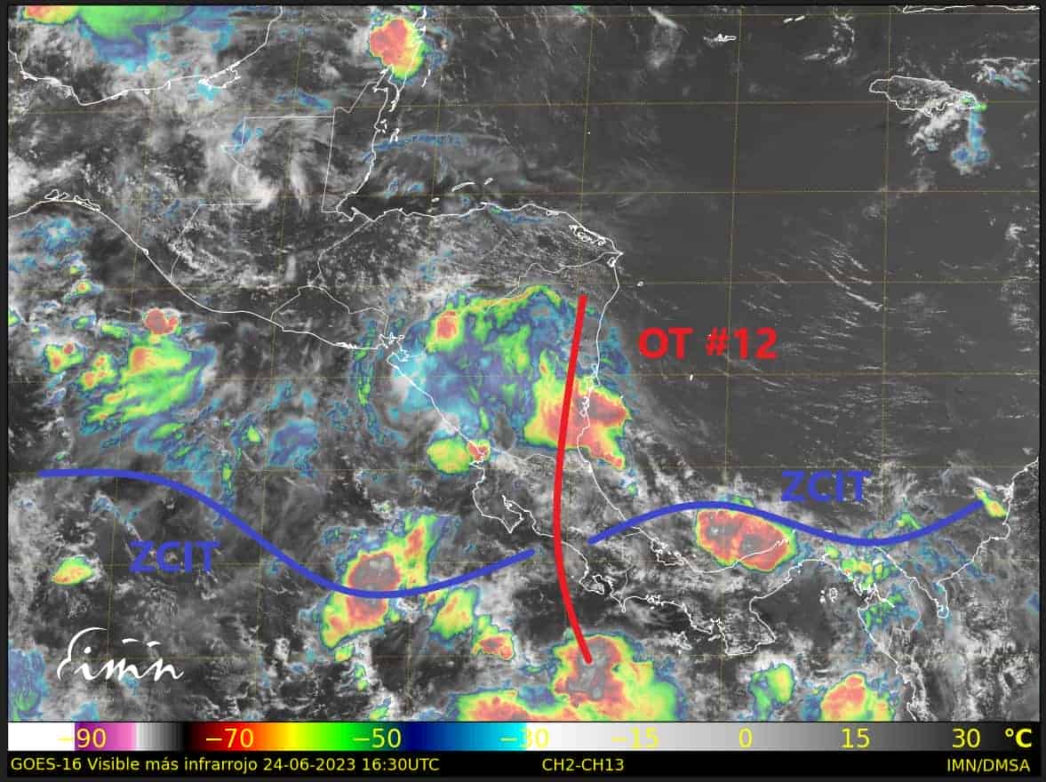 Onda tropical #12 ocasionó fuertes lluvias en 80% del país