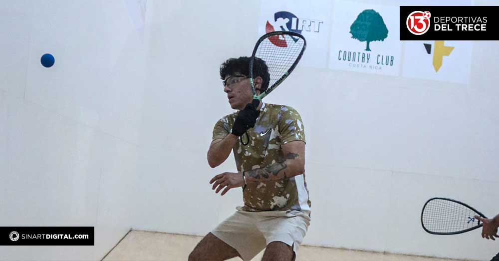 Mexicano se dejó el Open de Raquetball