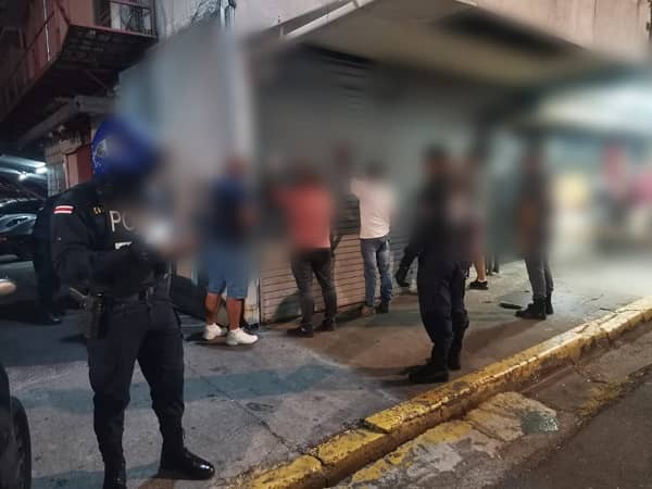 La Fuerza Pública realiza operativos sorpresa en zonas conflictivas de San José