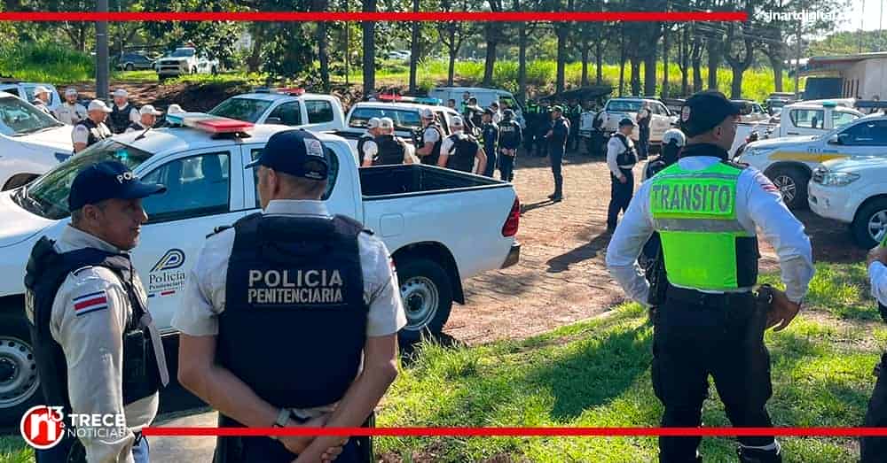 97 municiones de arma fueron decomisadas en fuerte operativo en Complejo Occidente