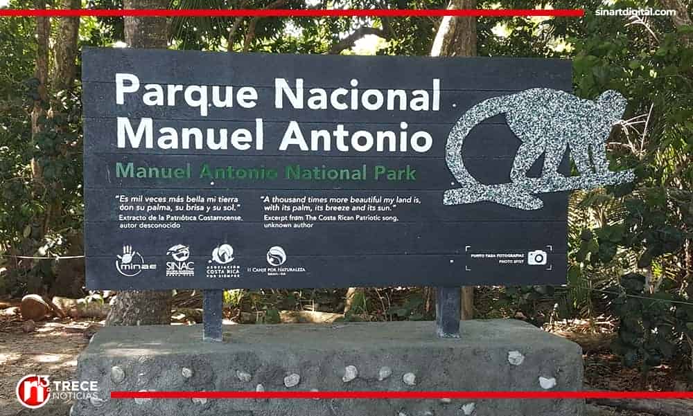 Gobierno interviene administrativamente Parque Nacional Manuel Antonio