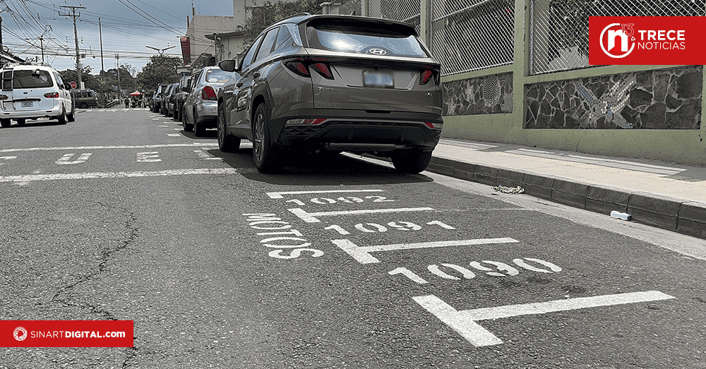 Estacionamientos regulados en Tres Ríos comenzarán a operar el 5 de mayo
