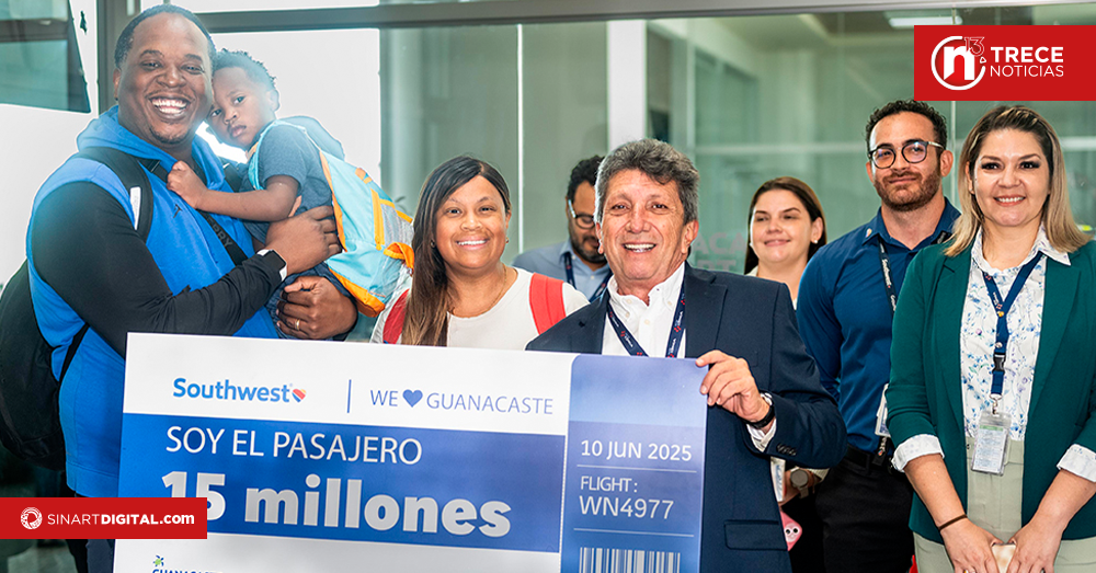 Aeropuerto de Guanacaste recibió pasajera 15 millones