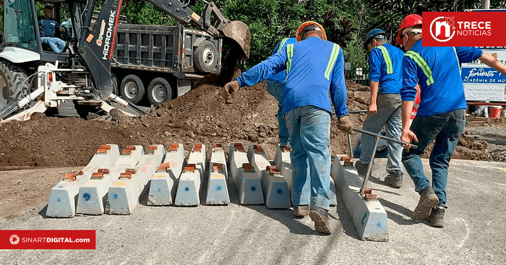 Este fin de semana habrá un cierre por construcción de paso a nivel del tren en San Pedro
