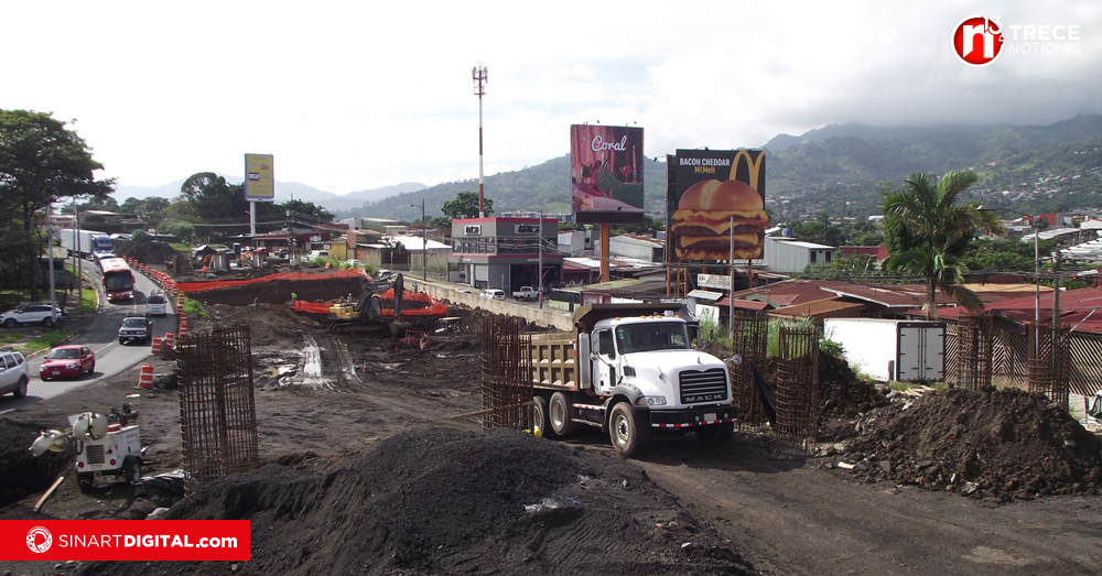 Paso elevado en Hatillo 4 alcanzó 9% de avance y beneficiará a 60.000 conductores
