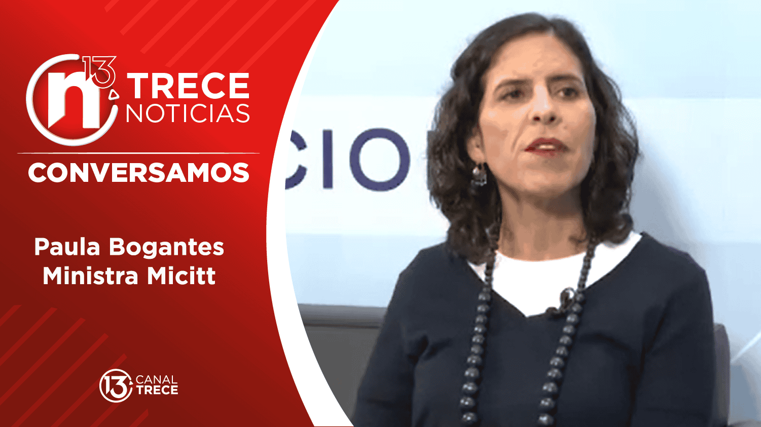 Conversamos con: Paula Bogantes Ministra Micitt Lunes 18 de noviembre 2024