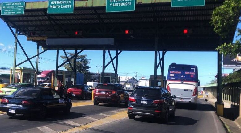 Peajes en ruta 1 estarán abiertos en la tarde para mejorar flujo vehicular