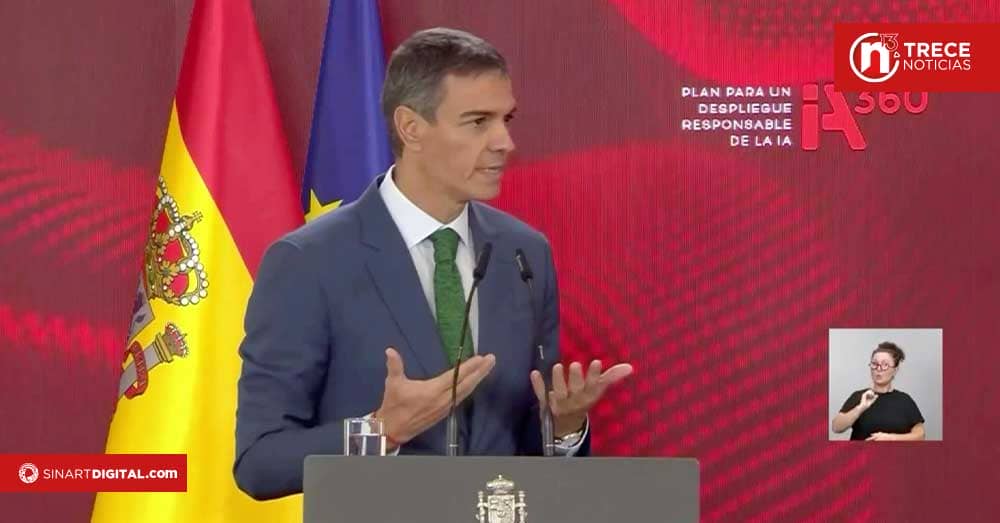 Pedro Sánchez advierte sobre posible efecto "devastador" de la IA si no se regula