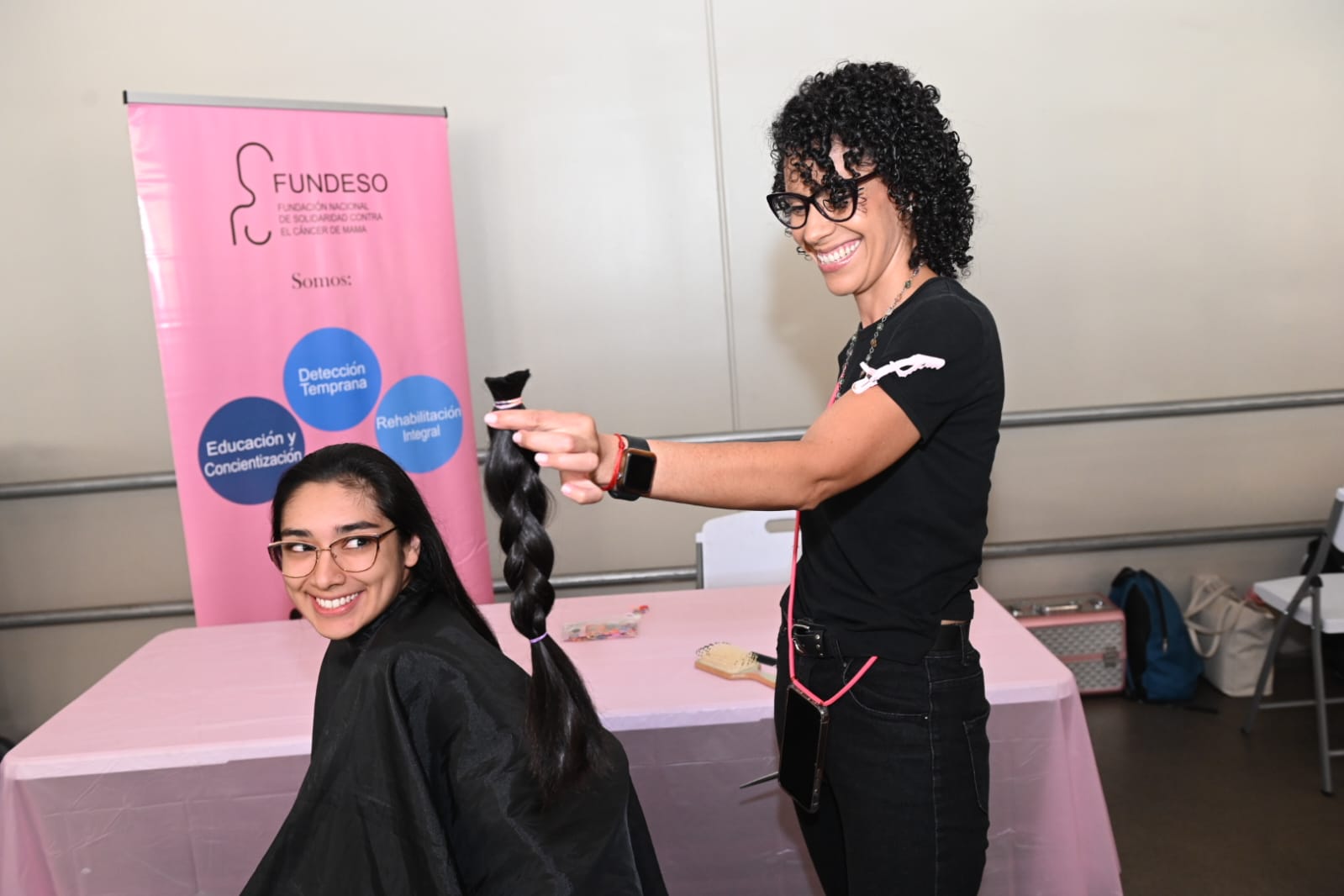20 mil trenzas de cabello han sido donadas para mujeres con cáncer de mama