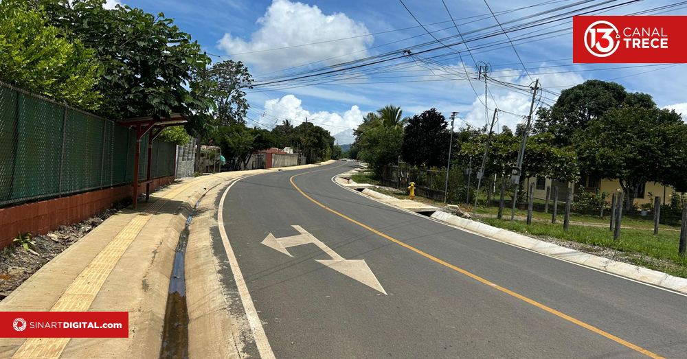 Mejoran calle entre Hogar AMA y Baidambú en Pérez Zeledón
