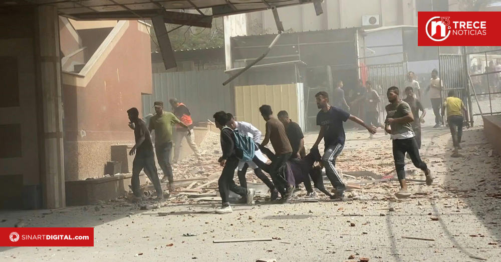 Cinco periodistas mueren en un bombardeo israelí que golpeó un hospital en Gaza