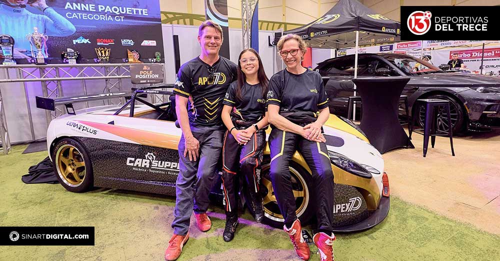 APEX70 con refuerzo femenino en automovilismo