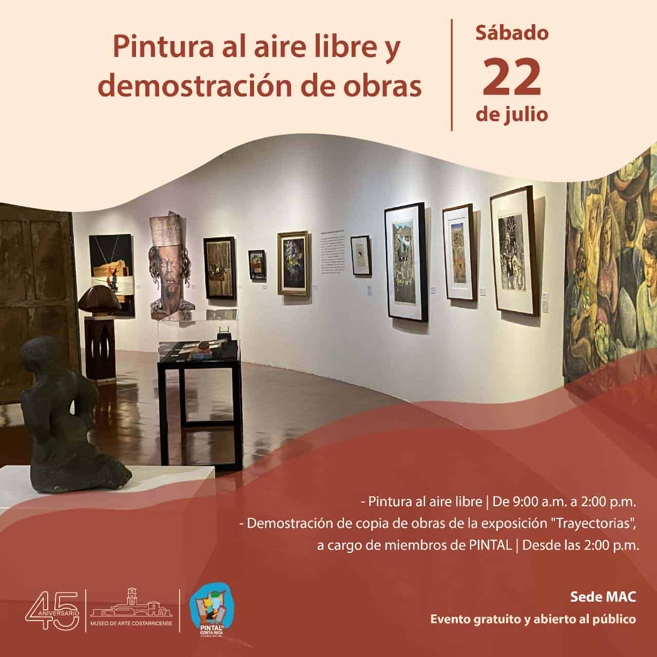 Disfrute este sábado de una sesión de pintura al aire libre en San José