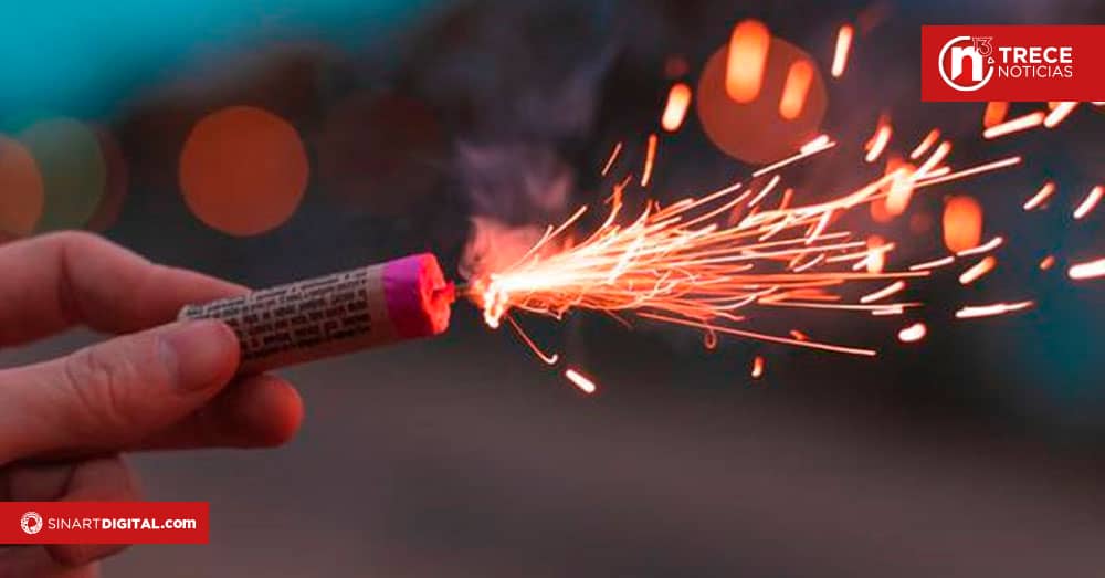 Hospital de Niños pide a papás evitar dar pólvora a niños