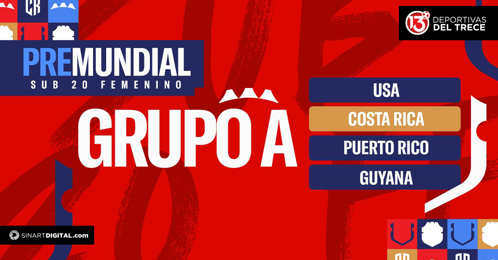 Femenina Sub 20 ya conoce a sus rivales