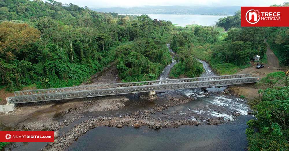 Puente de 112 metros acorta la distancia entre Monteverde y La Fortuna