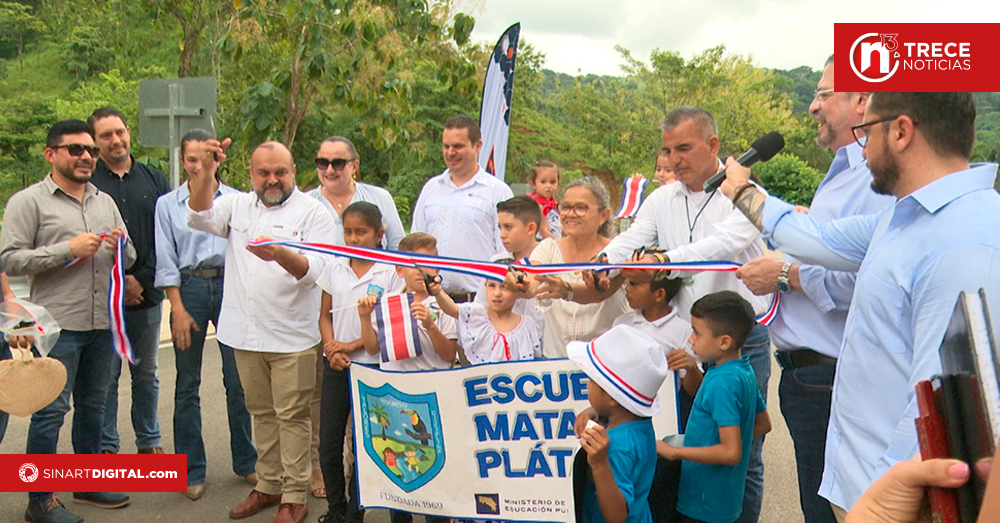 Inauguran dos puentes en Turrubares cuyo costo supera los ¢1500 millones