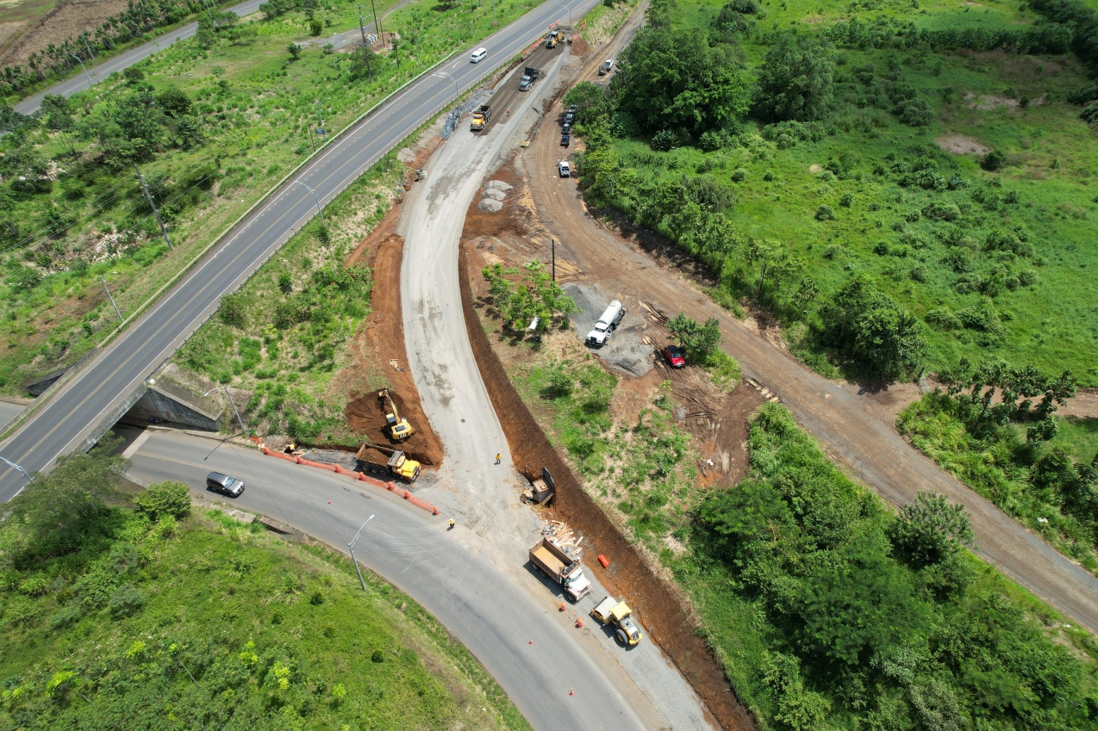 Construcción de rampa entre Aguas Zarcas y Pital alcanza el 50%