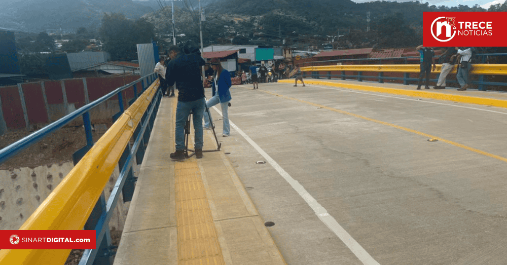 San Rafael Arriba y San Juan de Desamparados ahora conectados por nuevo puente sobre el río Cañas
