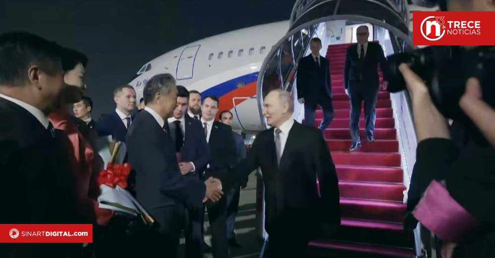Putin llega a China para reafirmar sus lazos inquebrantables tras la visita de Trump
