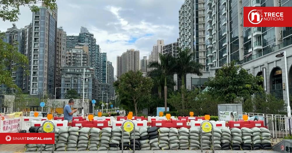 El sur de China paralizado ante la llegada del supertifón Ragasa