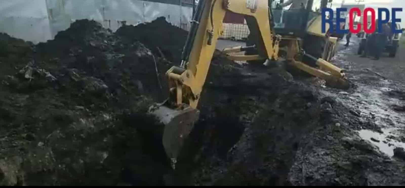 Recope destruye túnel de 15 metros usado para ordeñar poliducto en Alajuela