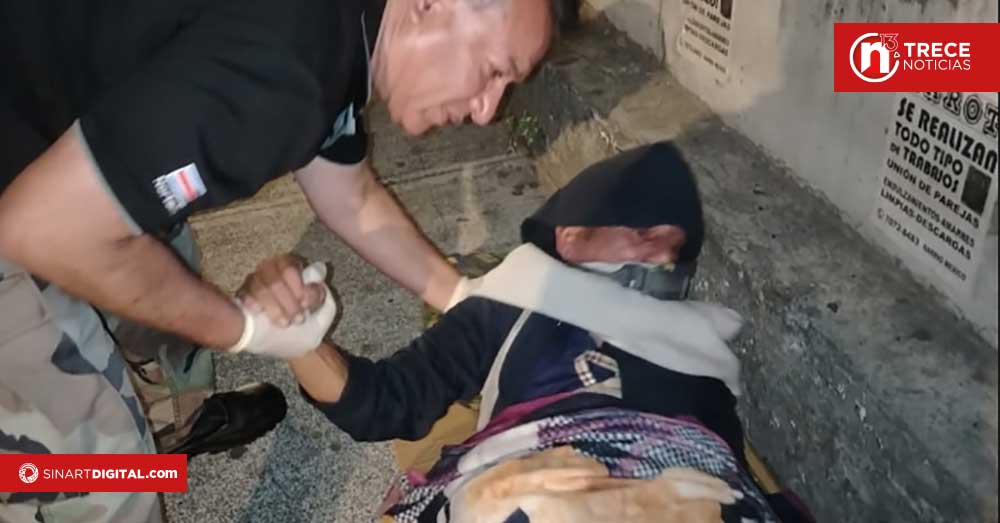 Chepe se Baña salió a las calles en busca de adultos mayores