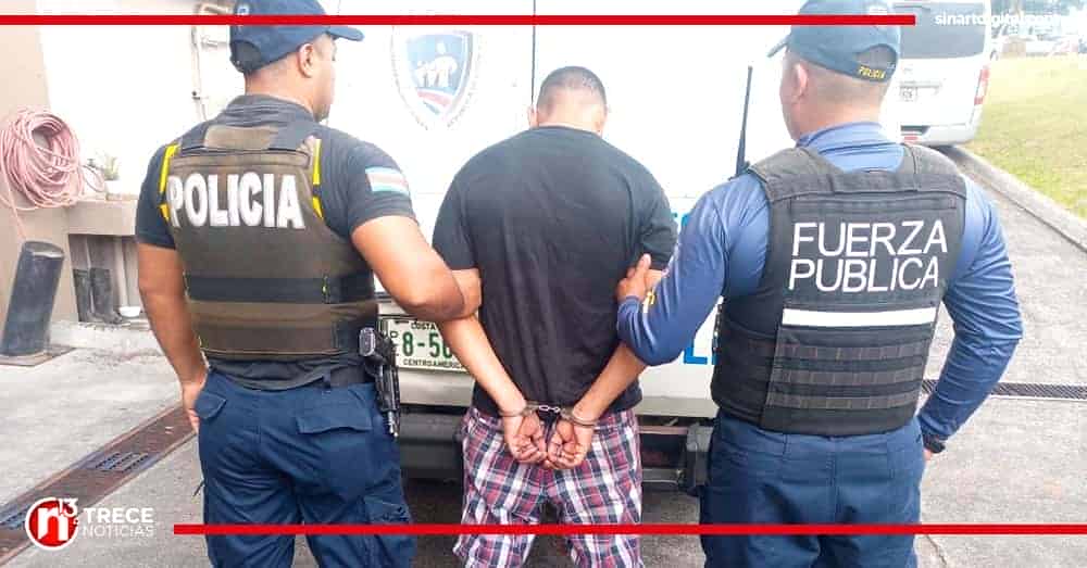 Reo fugado de cárcel fue recapturado cuando intentó robar moto en Pococí