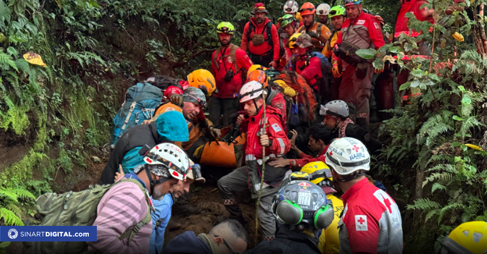 Exitoso rescate de sobreviviente del accidente aéreo tardo 9 horas