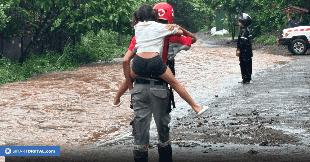 190 nuevos reportes de inundaciones y 1,909 personas en albergues