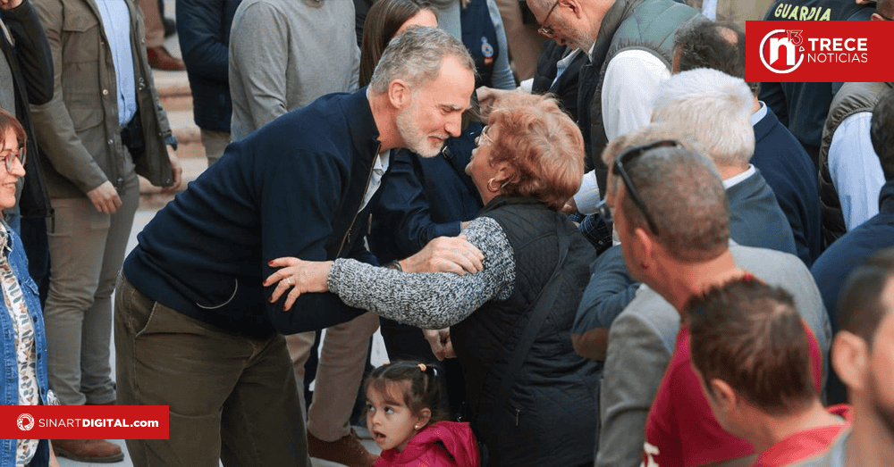Los reyes de España asistirán a una misa funeral por las víctimas de las inundaciones