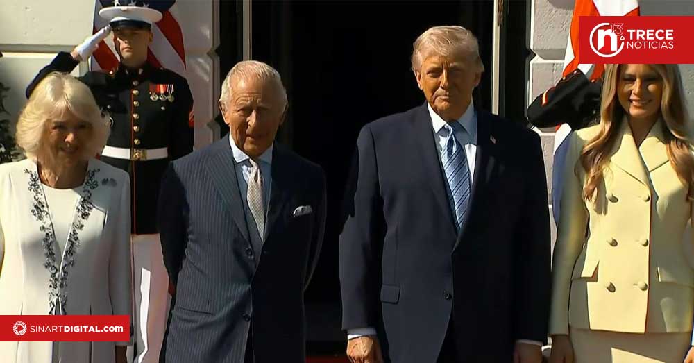 Trump dice a Carlos III que EEUU 