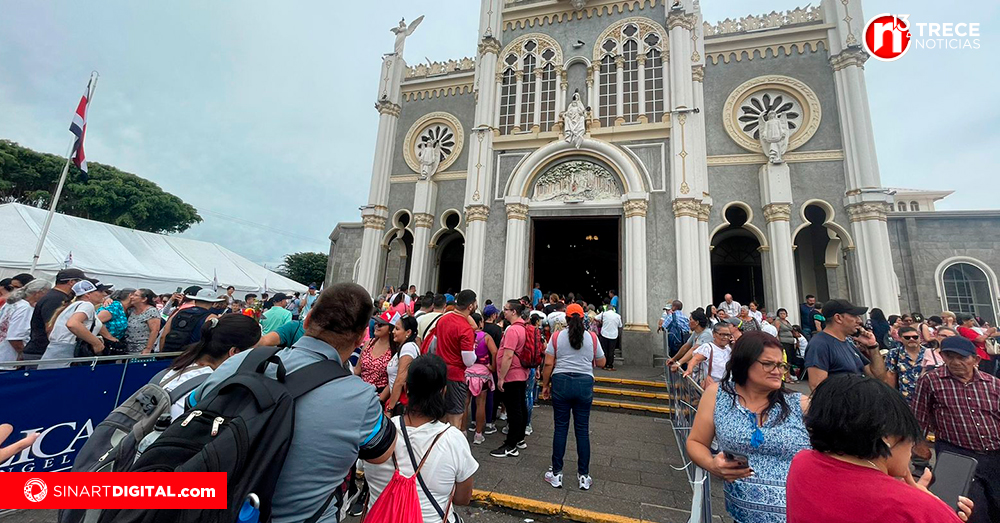  Fin de semana con mayor cantidad de peregrinos hacia Cartago