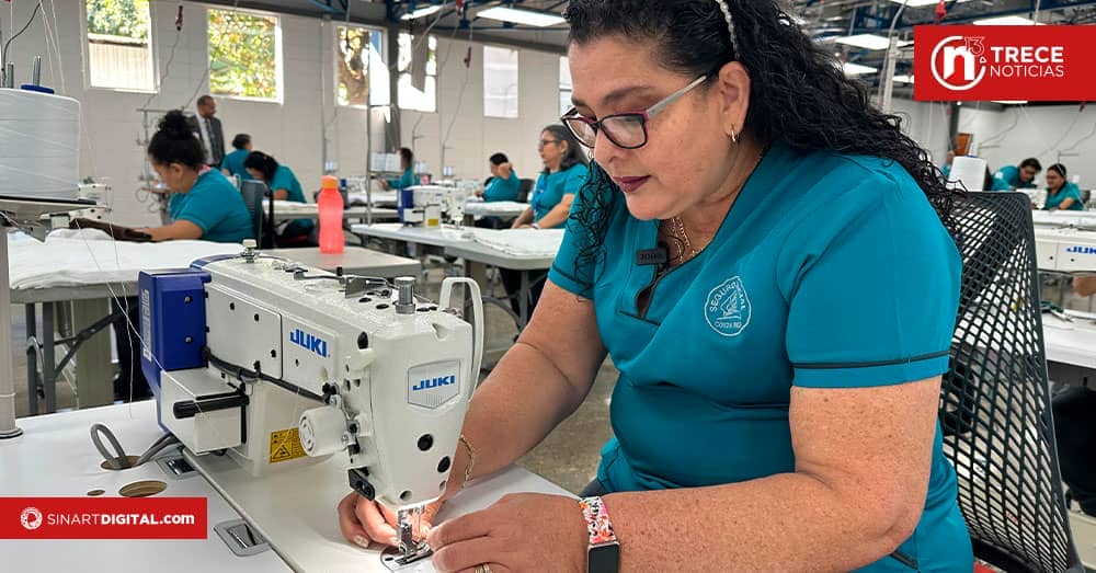 Nueva fábrica de ropa de la CCSS aumentará producción para hospitales