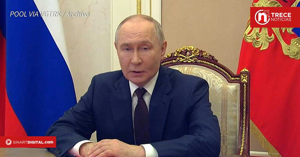 Putin anuncia un alto el fuego con Ucrania por la Pascua ortodoxa